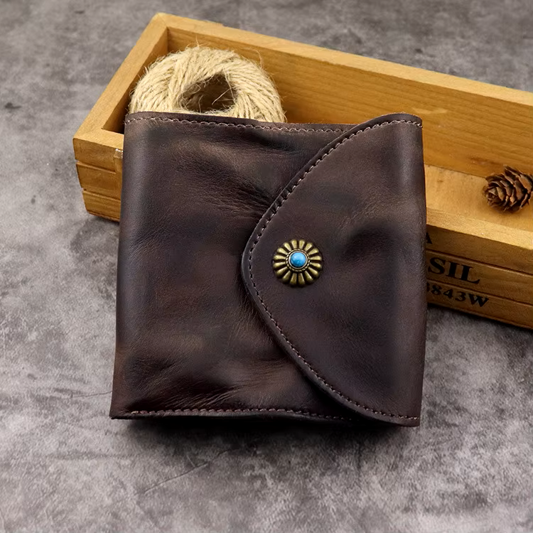 Cowhide Accent Wallet