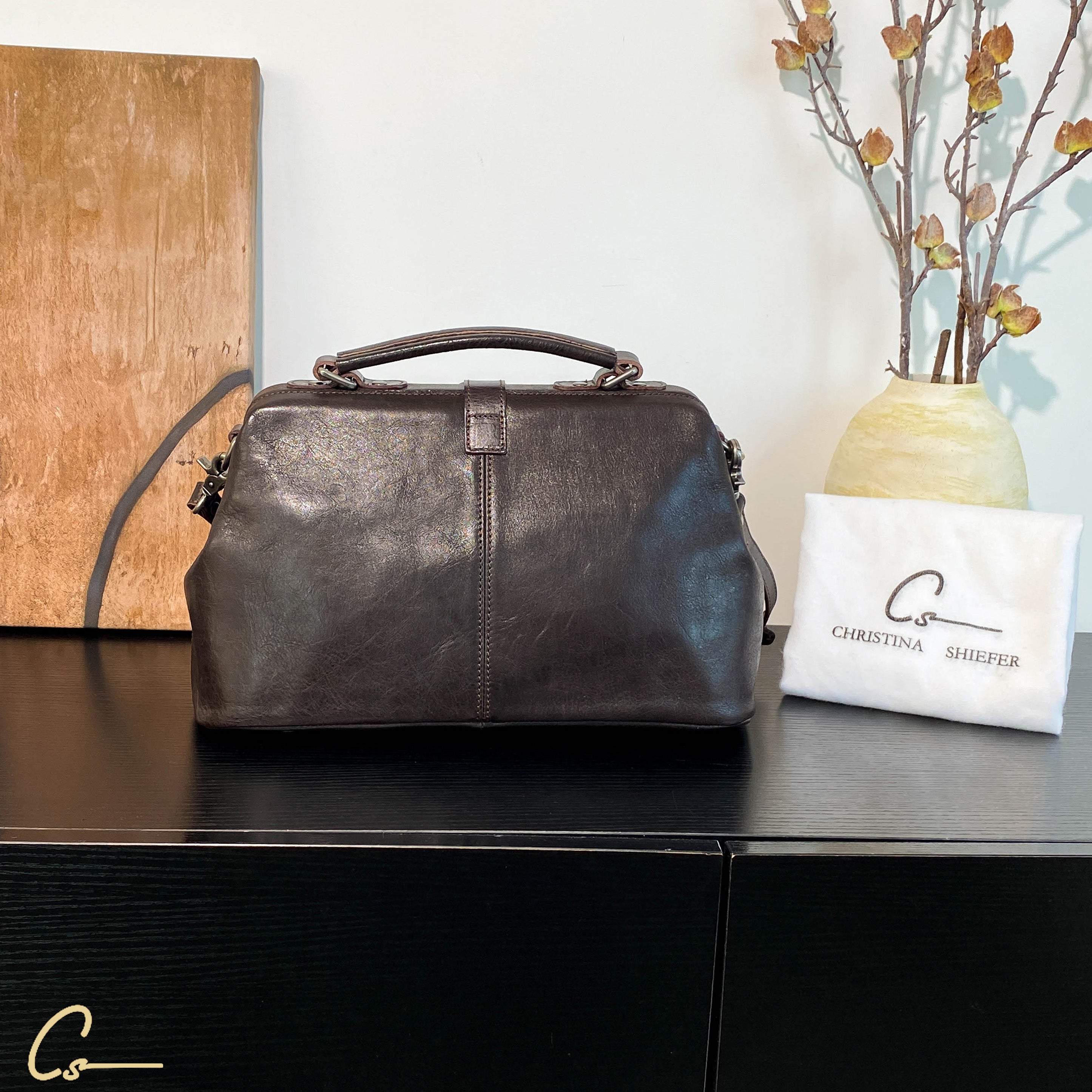Vintage Leather Doctor Bag