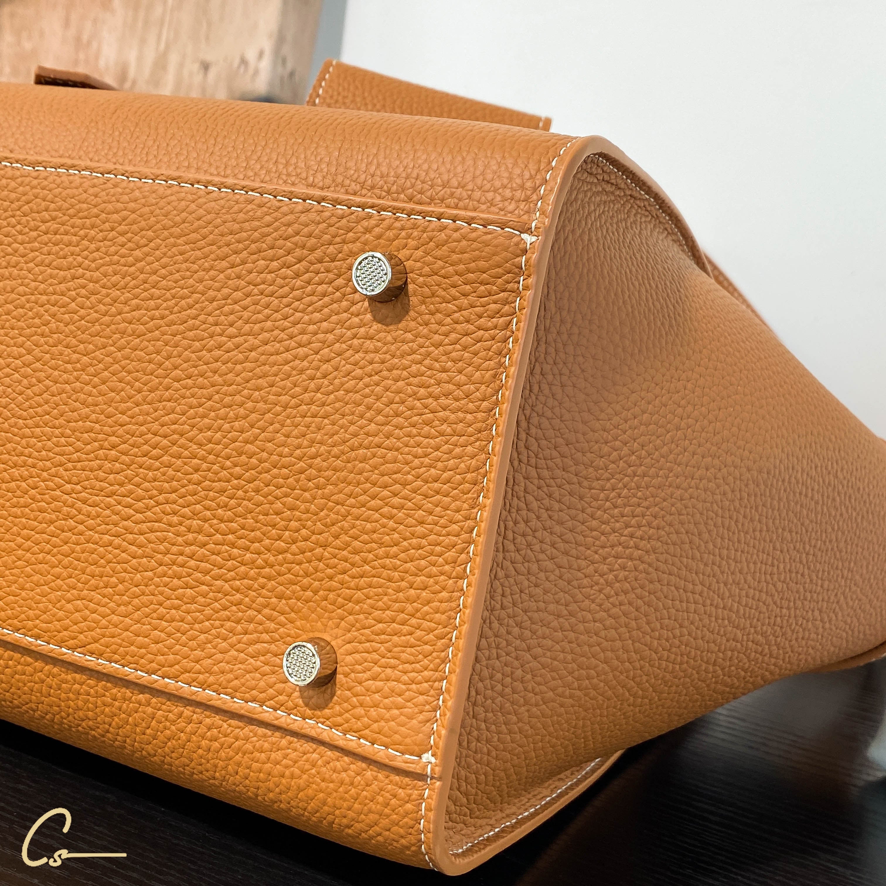 Leather Timeless Chic Tote