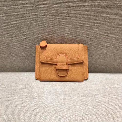 Blush Pebble Compact Wallet