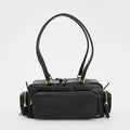 Classic Cowhide Shoulder Bag